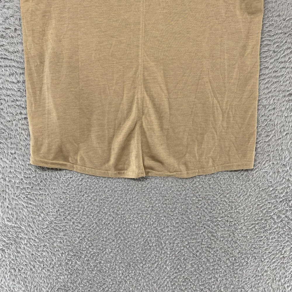 Brooks Hot Dog Tank Top Womens Medium Beige Running Buddy Funny Workout - Picture 12 of 15